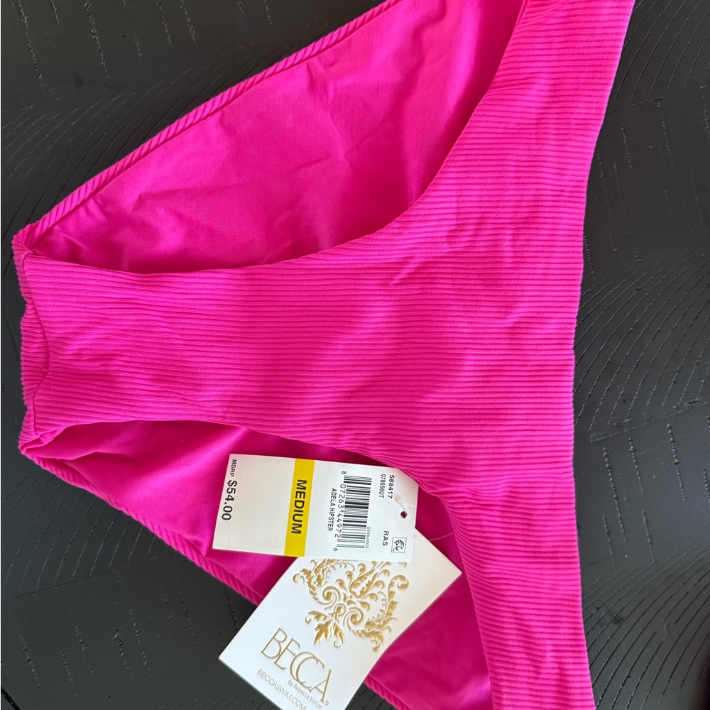 Becca nwt swim bikini bottom medium
